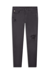 Calça Jeans Vintage Denim Rock Grafite