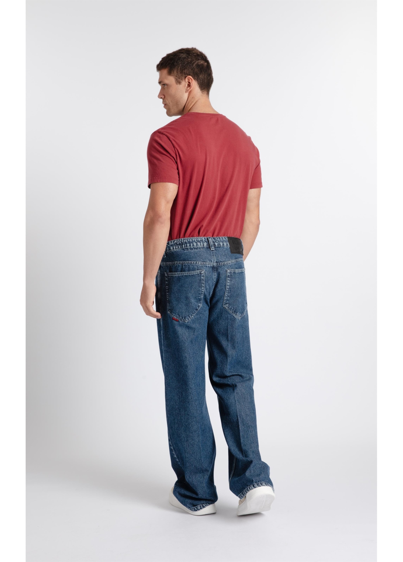 Calça Jeans Vintage Patte D'Eph Lav.Medio Total