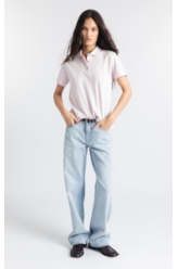 Calça Jeans Vintage Reta Lav.Gisele Claro Total