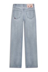 Calça Jeans Vintage Reta Lav.Gisele Claro Total