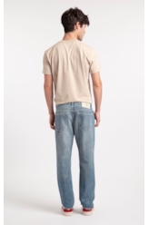 Calça Jeans Vintage Slim Lav. Claro C/Used