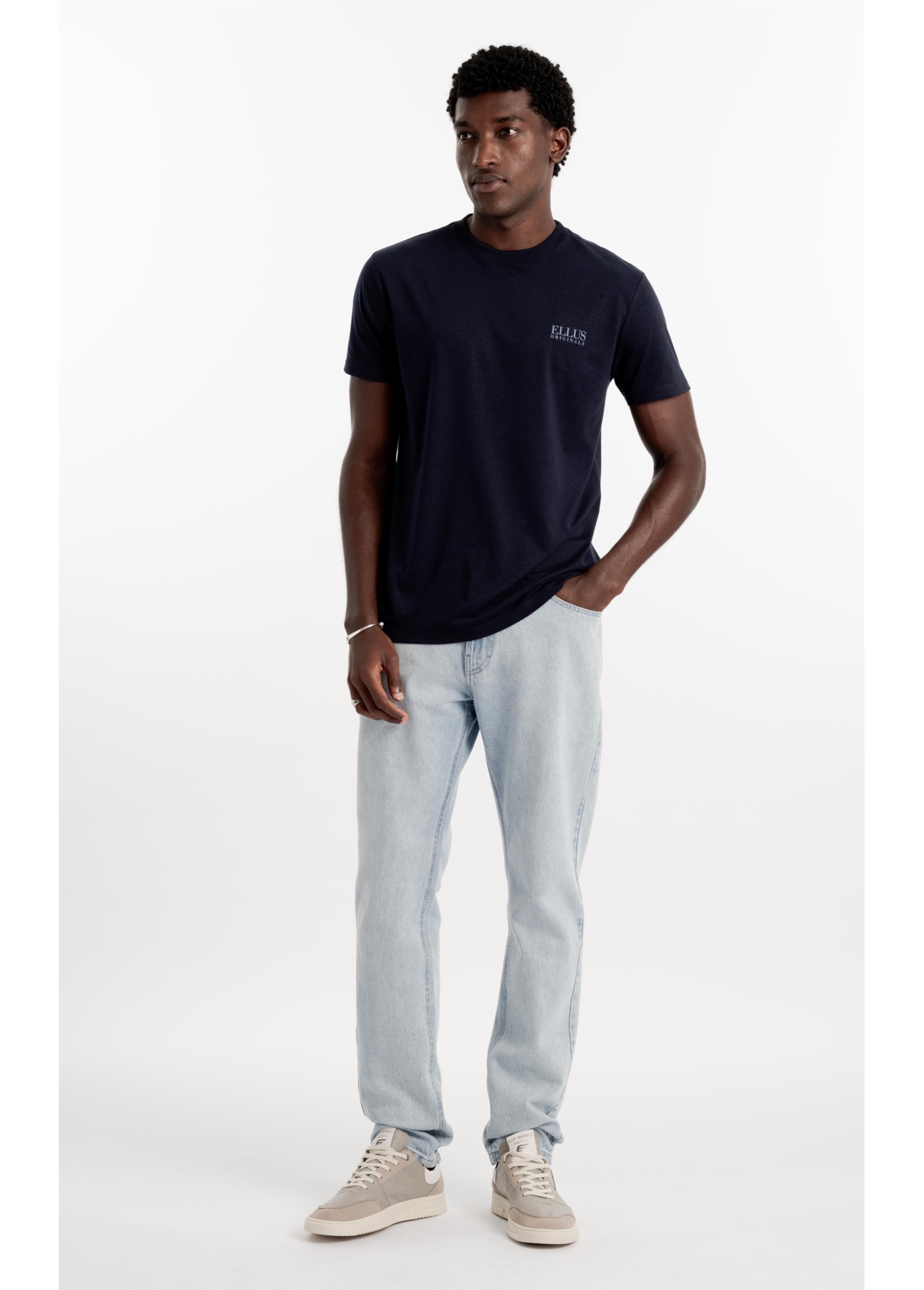 Calça Jeans Vintage Slim Lav. Claro Total
