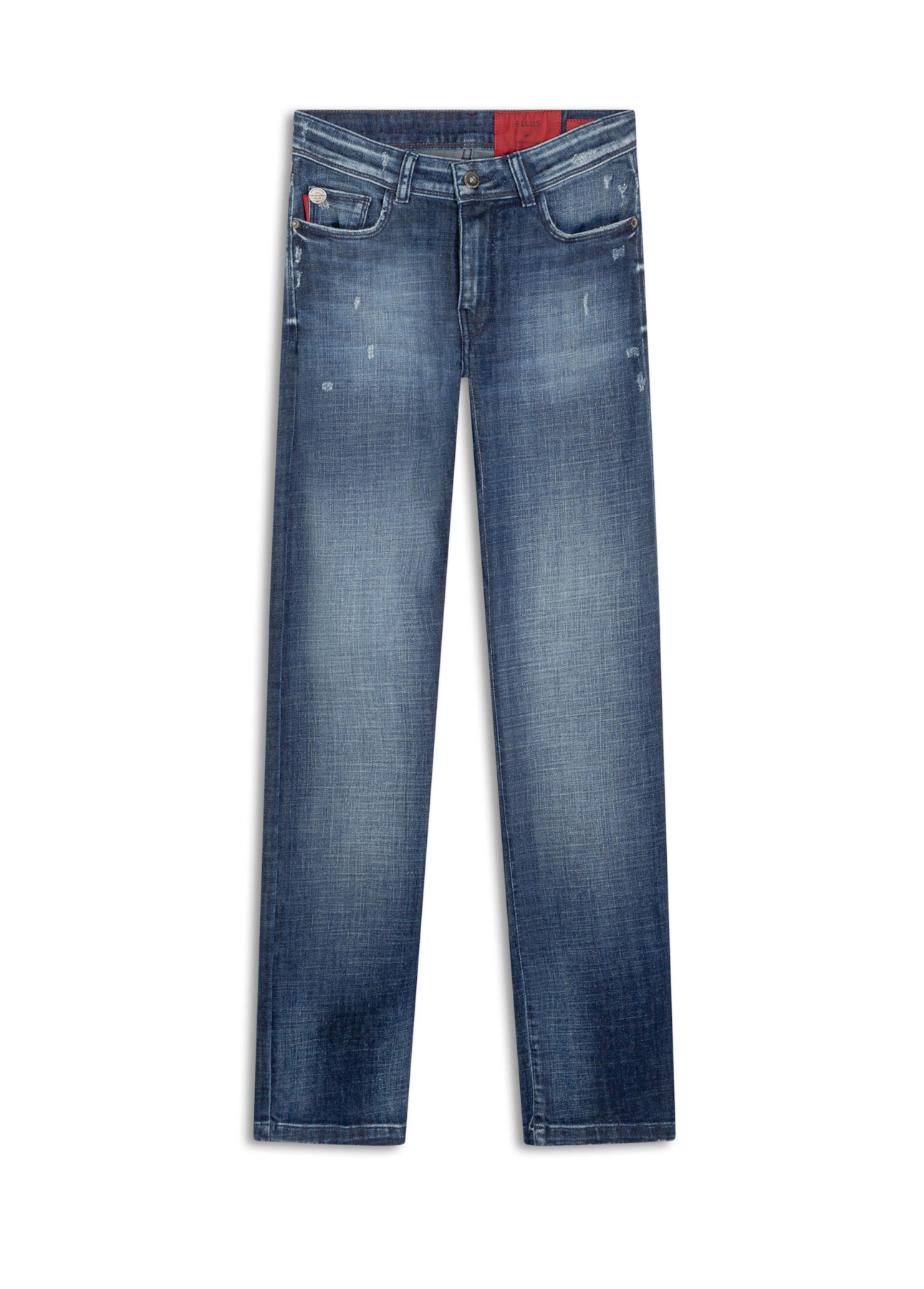 Calça Jeans Visco Indigo Elastic 1884-Lav.Escuro C/Puidos