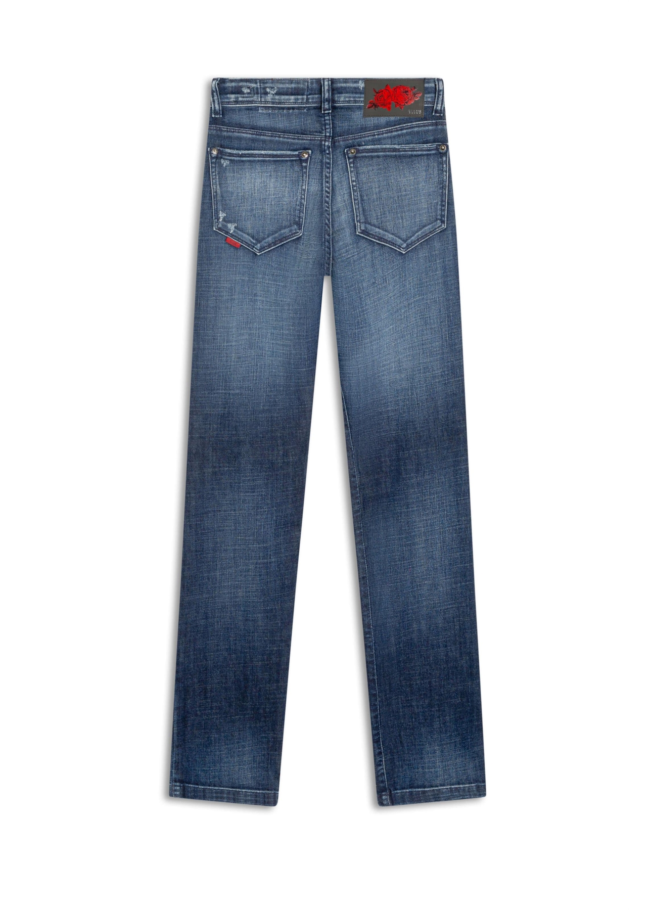 Calça Jeans Visco Indigo Elastic 1884-Lav.Escuro C/Puidos