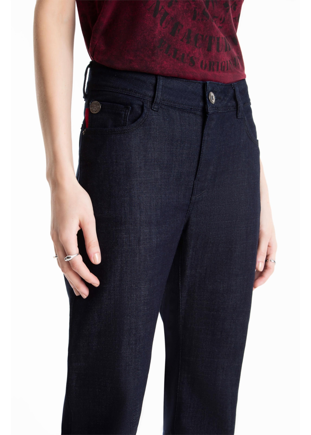 Calça Jeans Visco Indigo Elastic 36 Amaciado C/ Resina