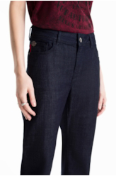 Calça Jeans Visco Indigo Elastic 36 Amaciado C/ Resina