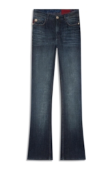 Calça Jeans Visco Indigo Elastic (Boot Cut) Filigran Lav. Escuro Com 3d
