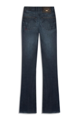 Calça Jeans Visco Indigo Elastic (Boot Cut) Filigran Lav. Escuro Com 3d
