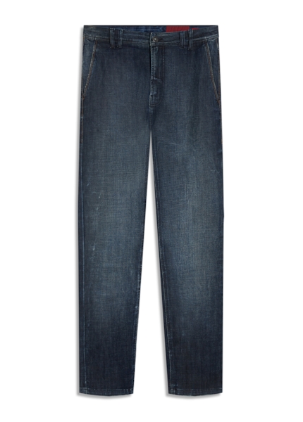 Calça Jeans Visco Indigo Elastic (Skinny) b Faca Lav. Escuro C/ Rede
