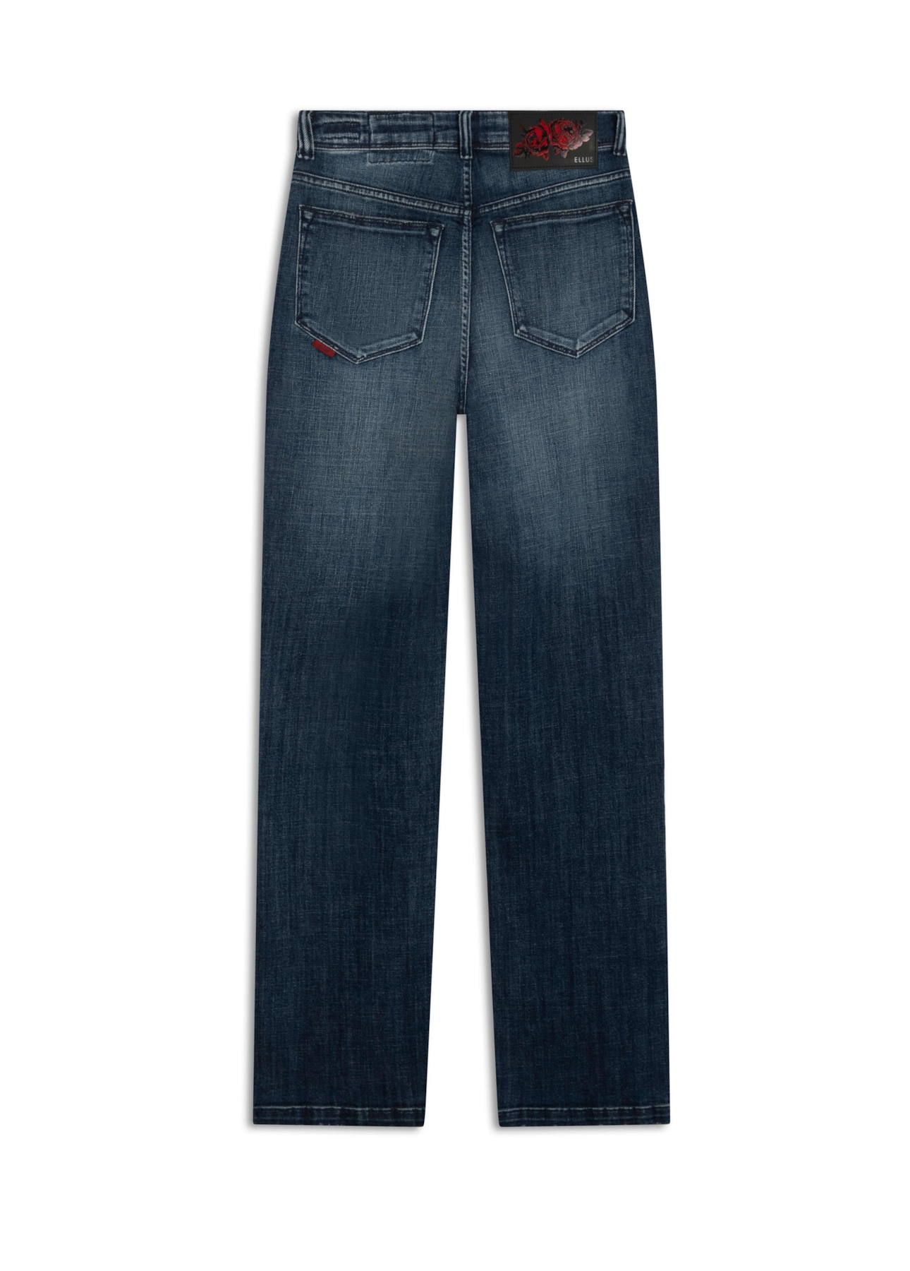 Calça Jeans Visco Indigo Reta Amaciado Com Resina