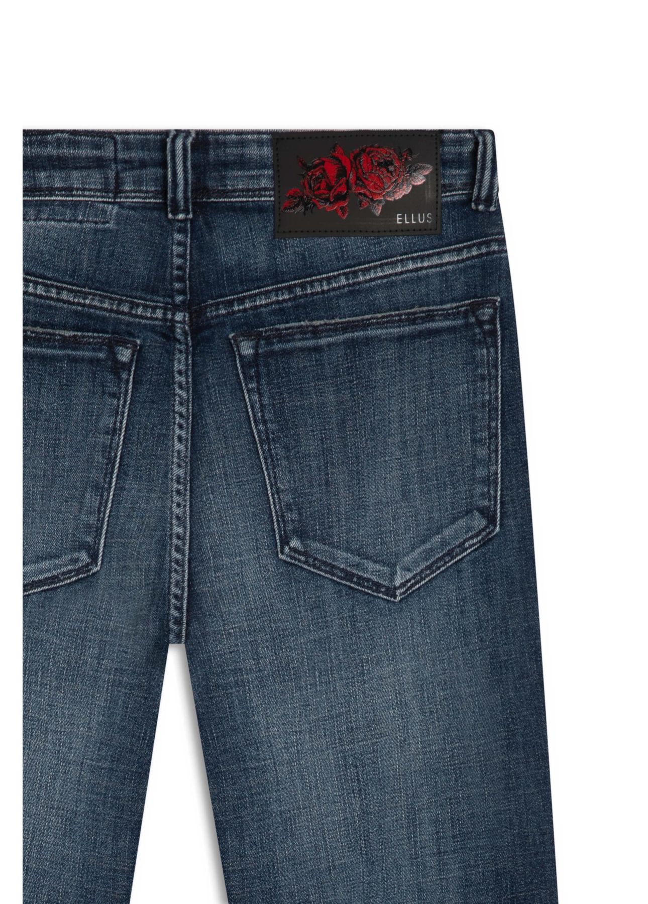 Calça Jeans Visco Indigo Reta Amaciado Com Resina