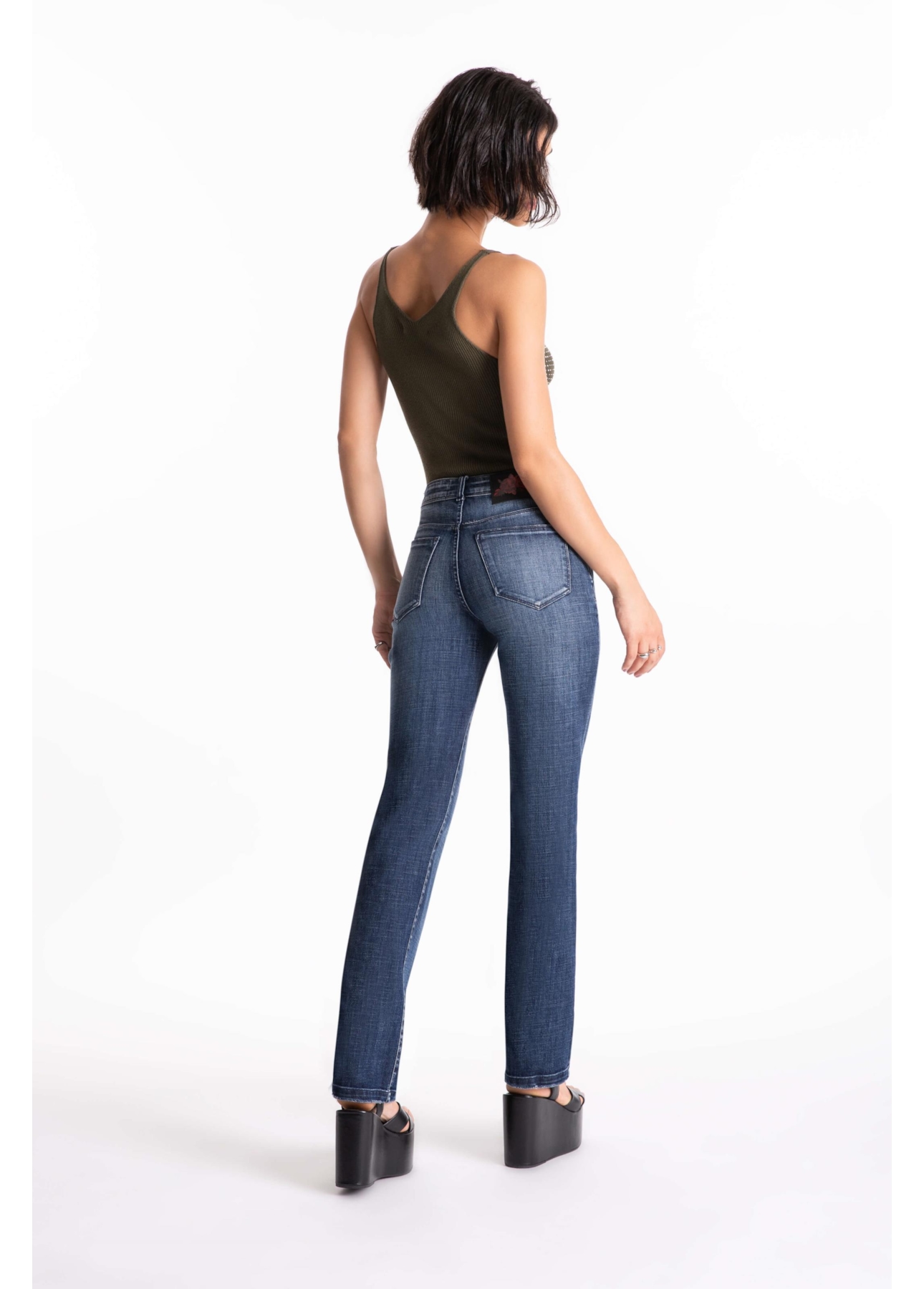 Calça Jeans Visco Indigo Reta Lav.Escuro