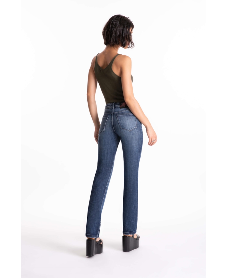 Calça Jeans Visco Indigo Reta Lav.Escuro