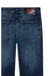 Calça Jeans Visco Indigo Reta Lav.Escuro