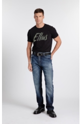 Calça Jeans Visco Indigo Slim Lav.Escuro Com Used