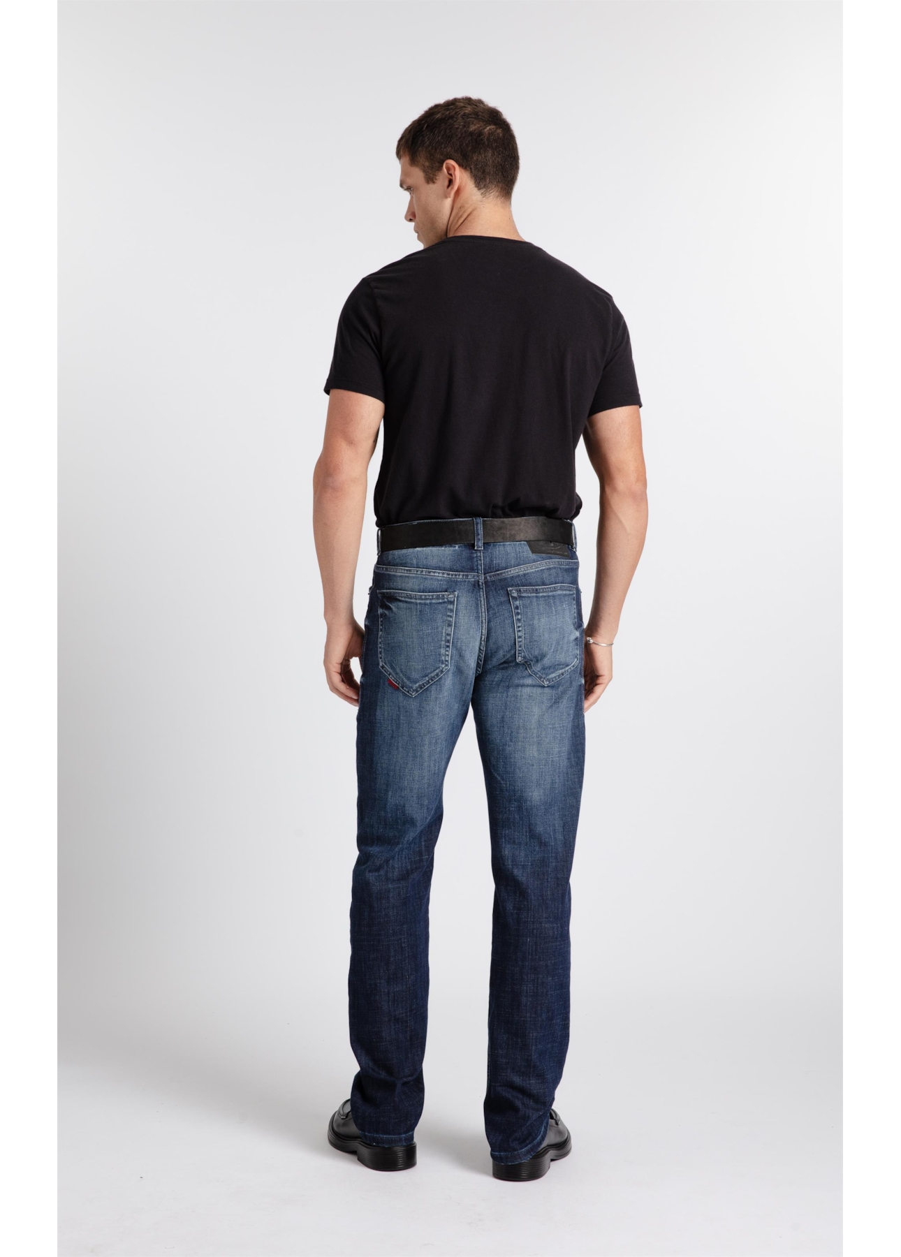 Calça Jeans Visco Indigo Slim Lav.Escuro Com Used