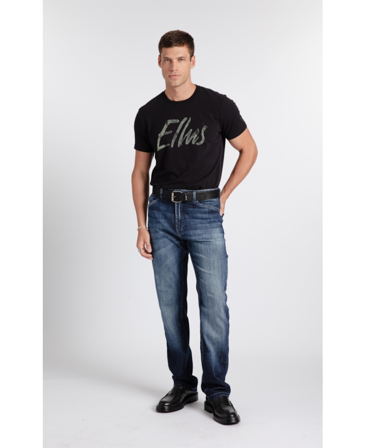 Calça Jeans Visco Indigo Slim Lav.Escuro Com Used