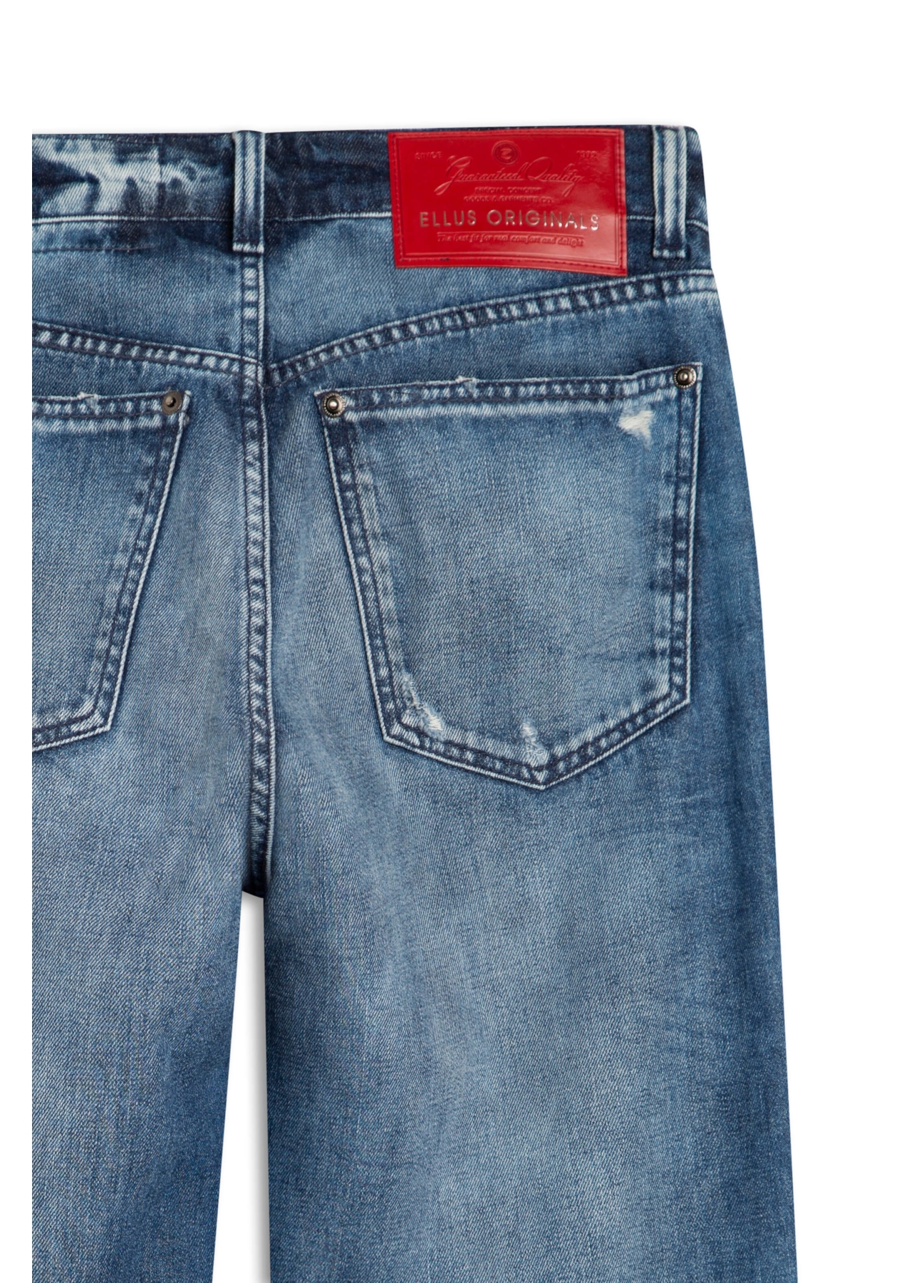 Calça Jeans Vulcan Slouch Lav.Medio C/ Rebolo