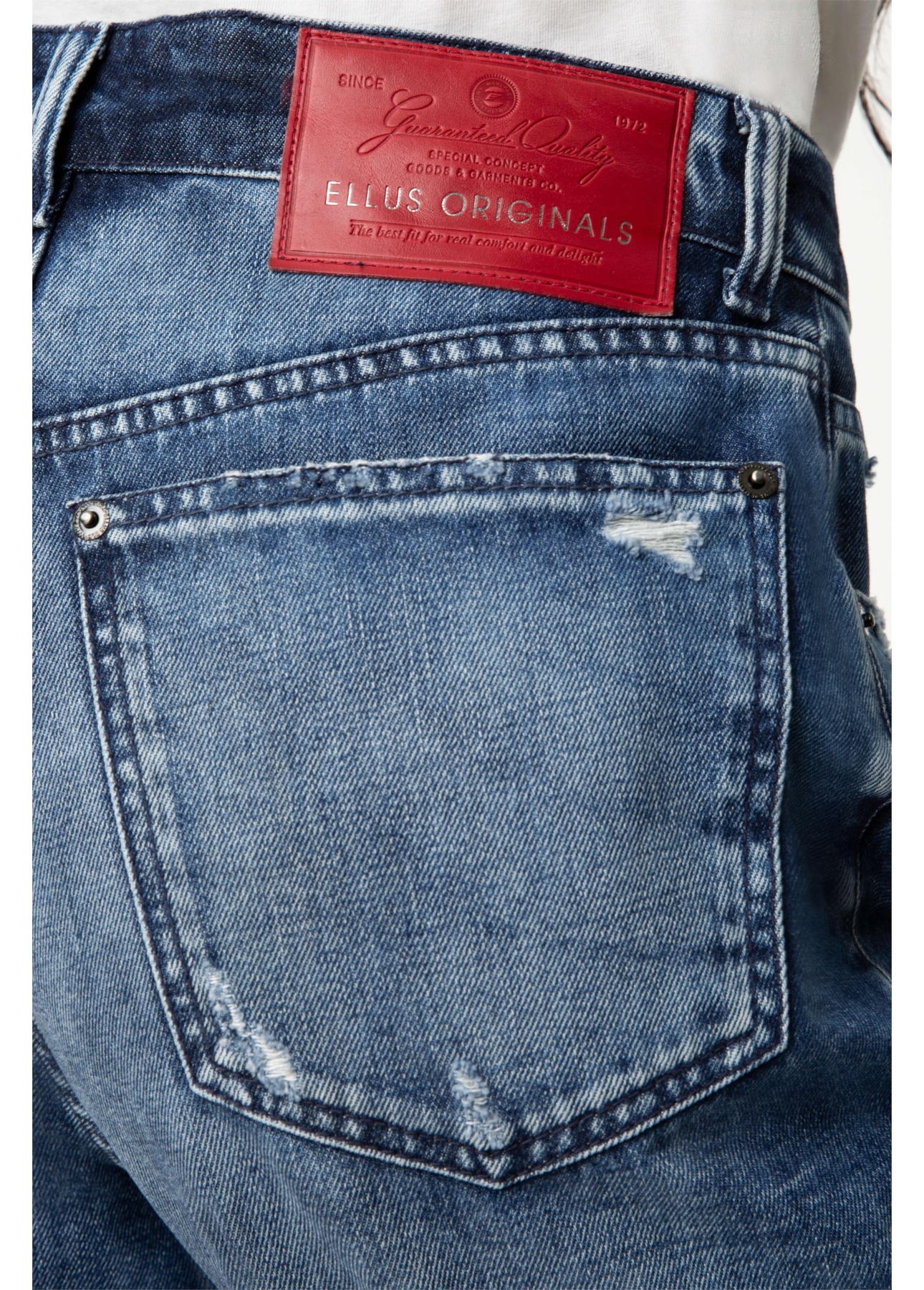 Calça Jeans Vulcan Slouch Lav.Medio C/ Rebolo