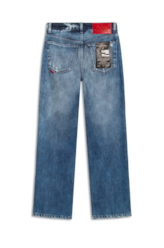 Calça Jeans Vulcan Slouch Lav.Medio C/ Rebolo
