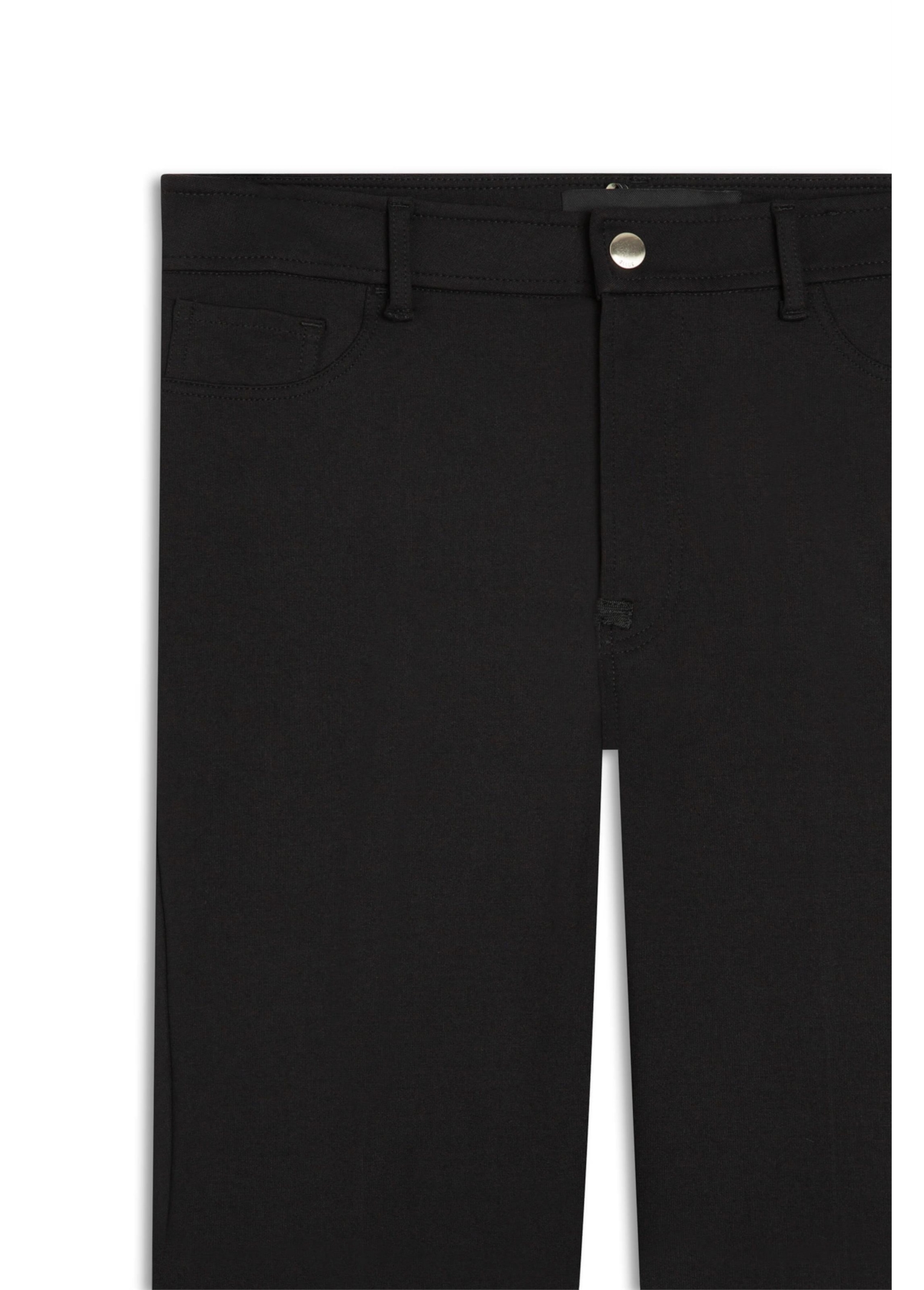 Calça Jersey Fit Flare Preto
