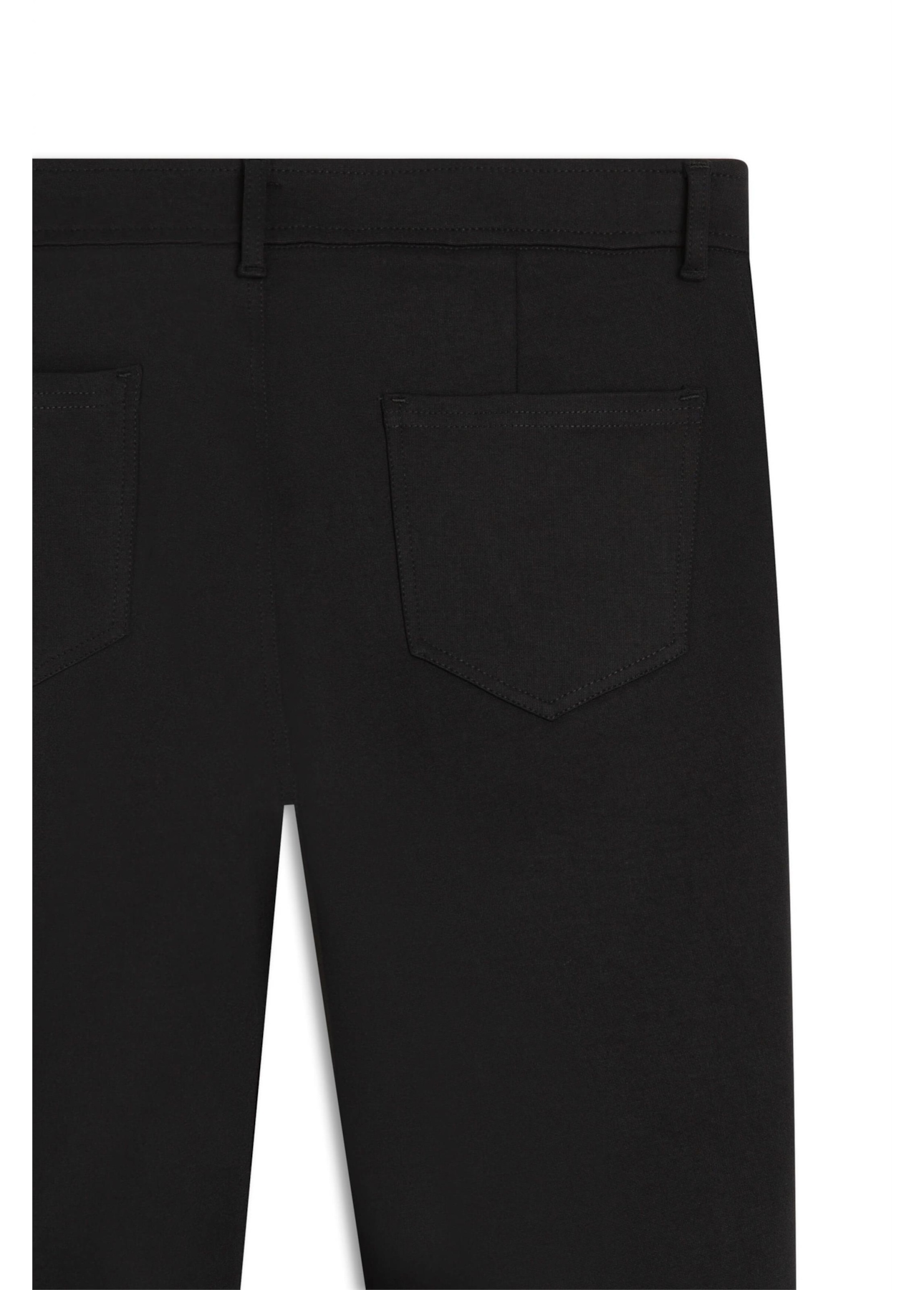 Calça Jersey Fit Flare Preto