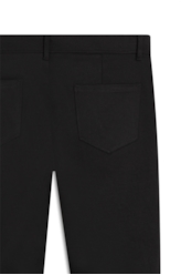 Calça Jersey Fit Flare Preto