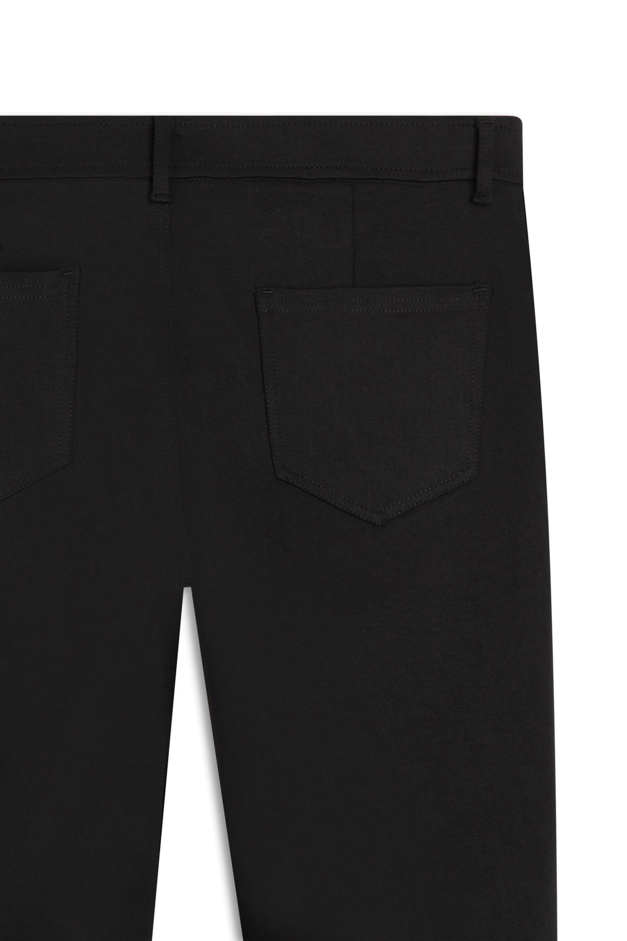 Calça Jersey Fit Flare Preto