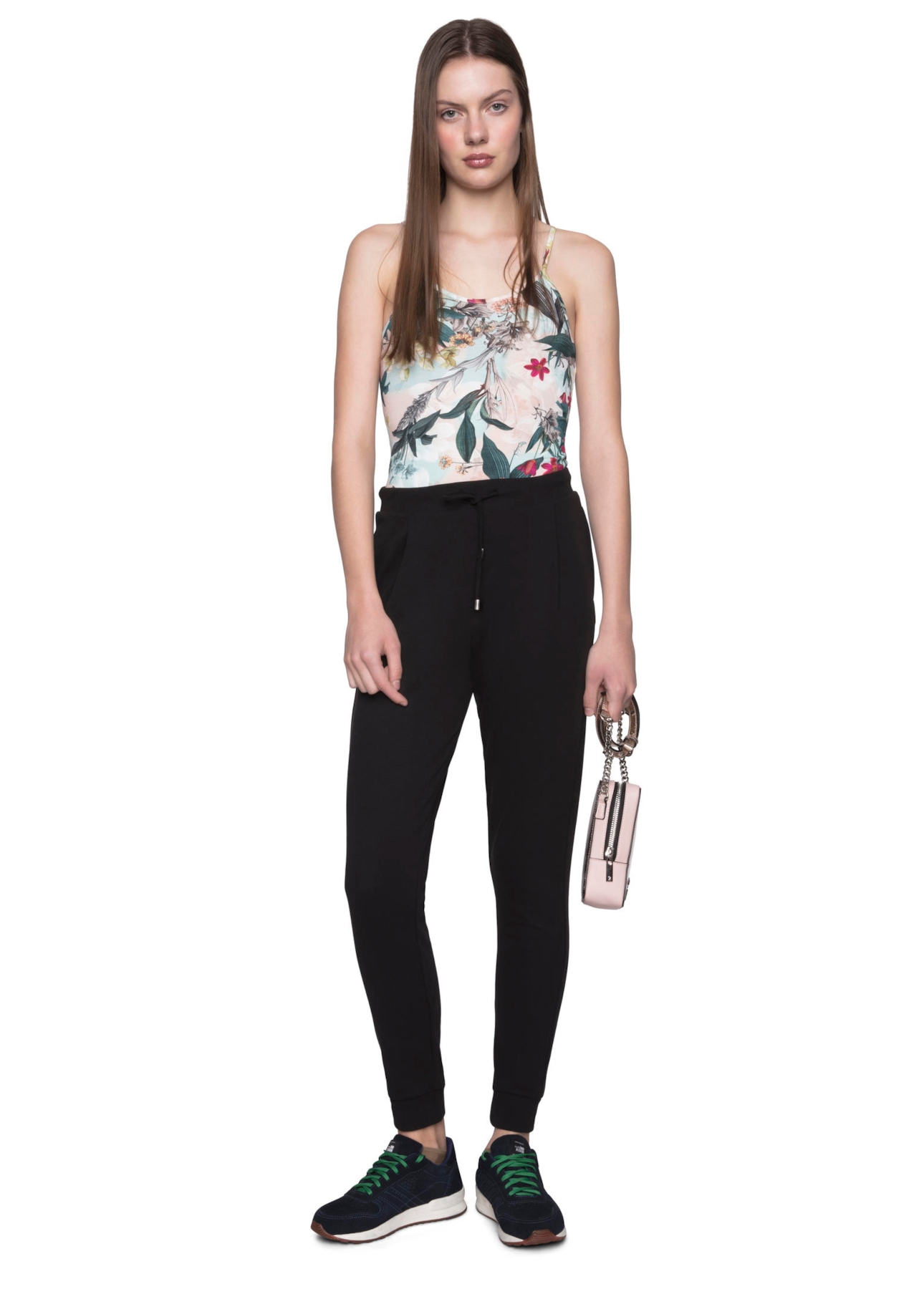 Calça Jogger Lace Up 2nd Floor Preto