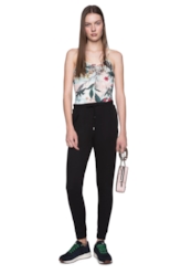 Calça Jogger Lace Up 2nd Floor Preto