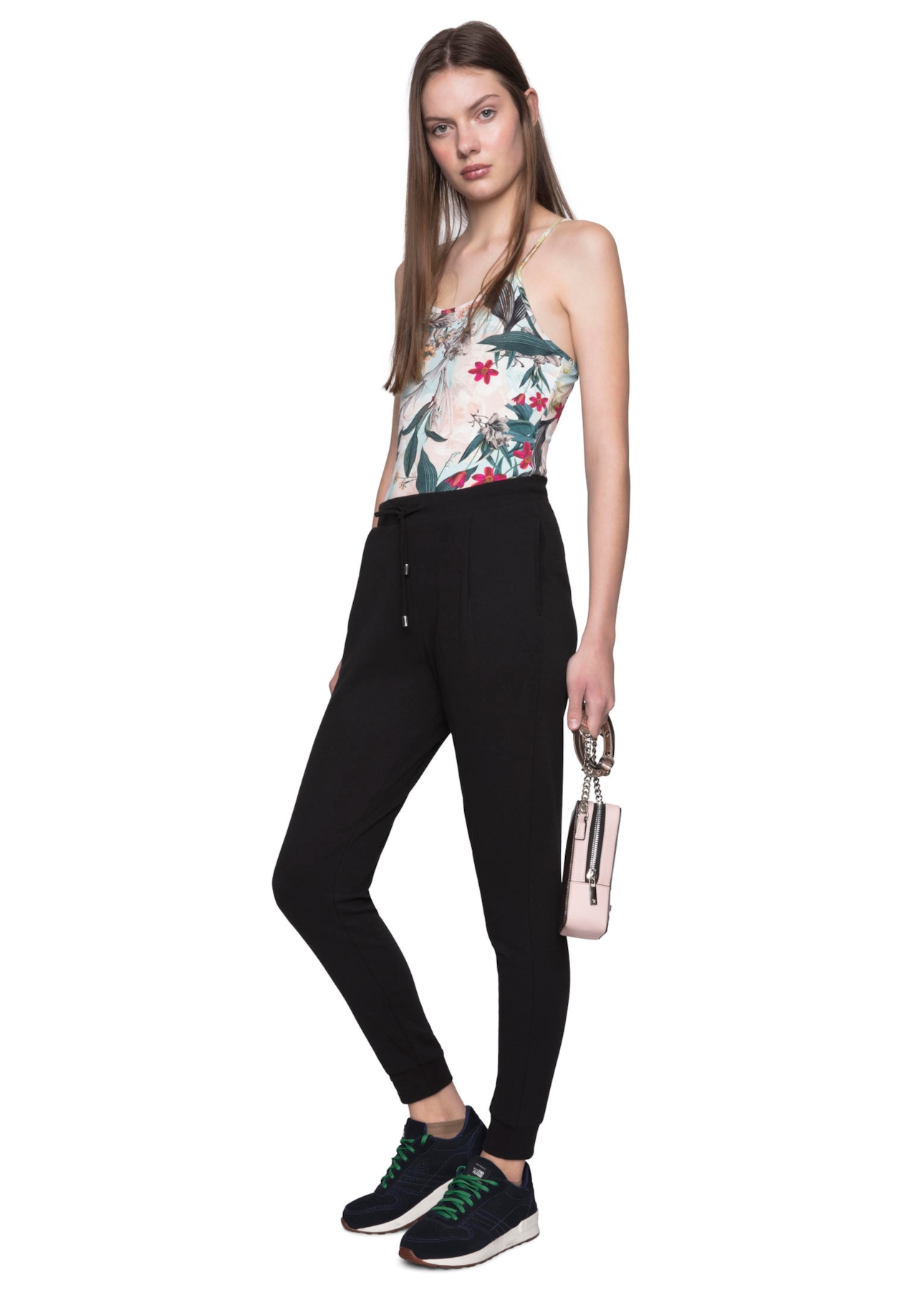 Calça Jogger Lace Up 2nd Floor Preto