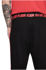 Calça Jogger Listra Lateral Preto