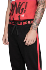Calça Jogger Listra Lateral Preto