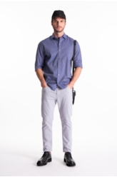 Calça Joggin Color Preppy Slim Lavanda