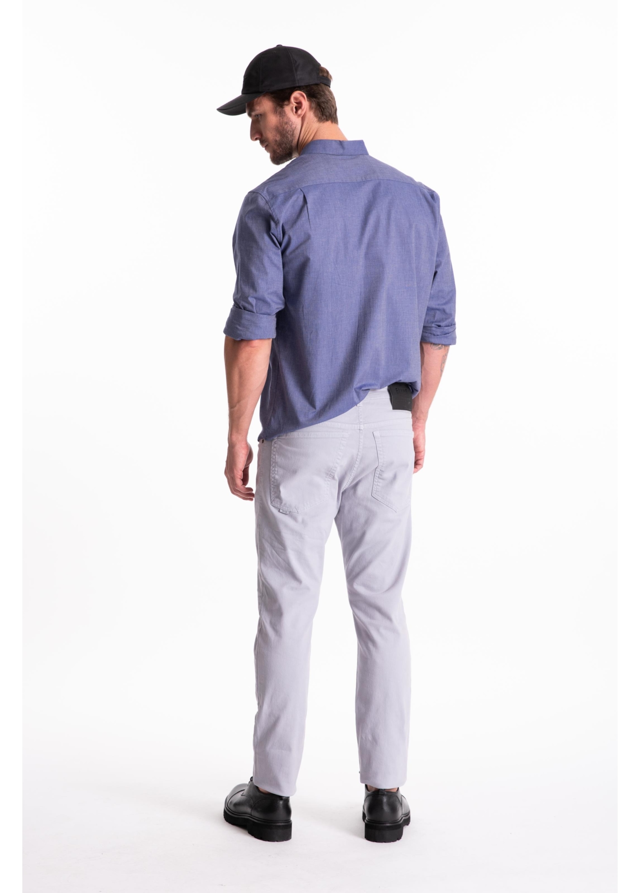 Calça Joggin Color Preppy Slim Lavanda