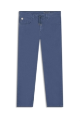 Calça Joggin Color Preppy Slim Marinho