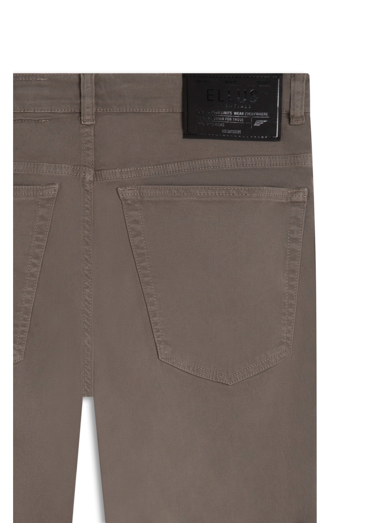 Calça Joggin Color Preppy Slim Marrom
