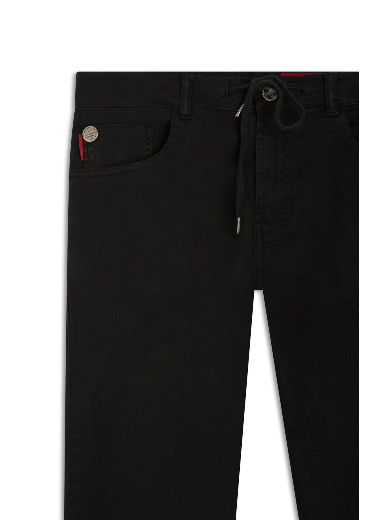 Calça Joggin Color Preppy Slim Preto