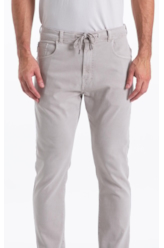 Calça Joggin Color Preppy Slim Silver