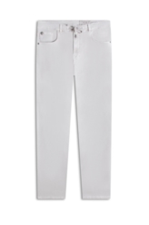 Calça Joggin Color Preppy Slim Silver