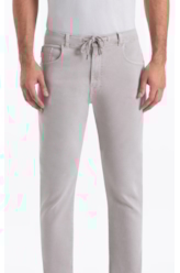 Calça Joggin Color Preppy Slim Silver