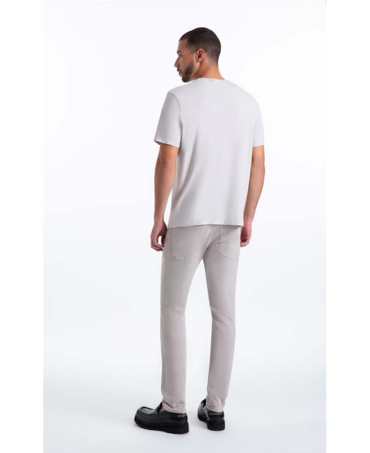 Calça Joggin Color Preppy Slim Silver