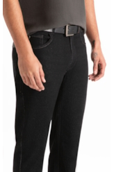 Calça Jogging Black Classic Amaciado