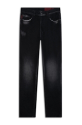 Calça Jogging Black Iv (Slim) 5 Pockets Lav.Black Com Resina