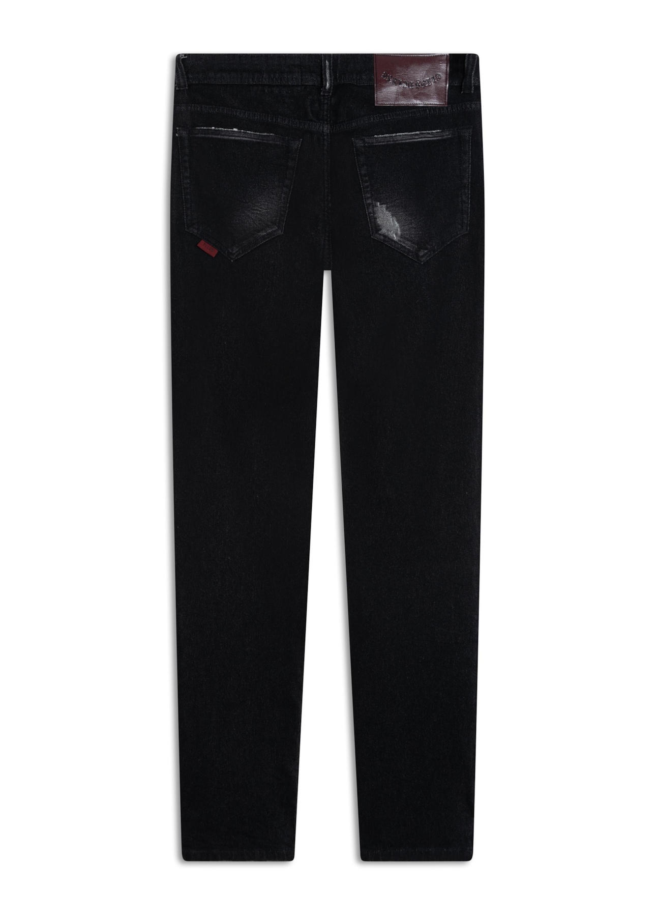 Calça Jogging Black Iv (Slim) 5 Pockets Lav.Black Com Resina