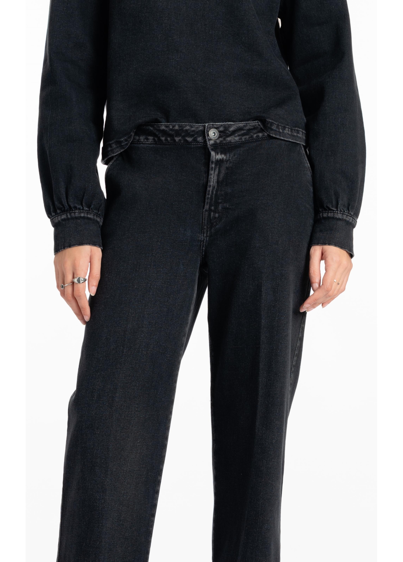 Calça Jogging Black Lav.Escuro C/ Luva