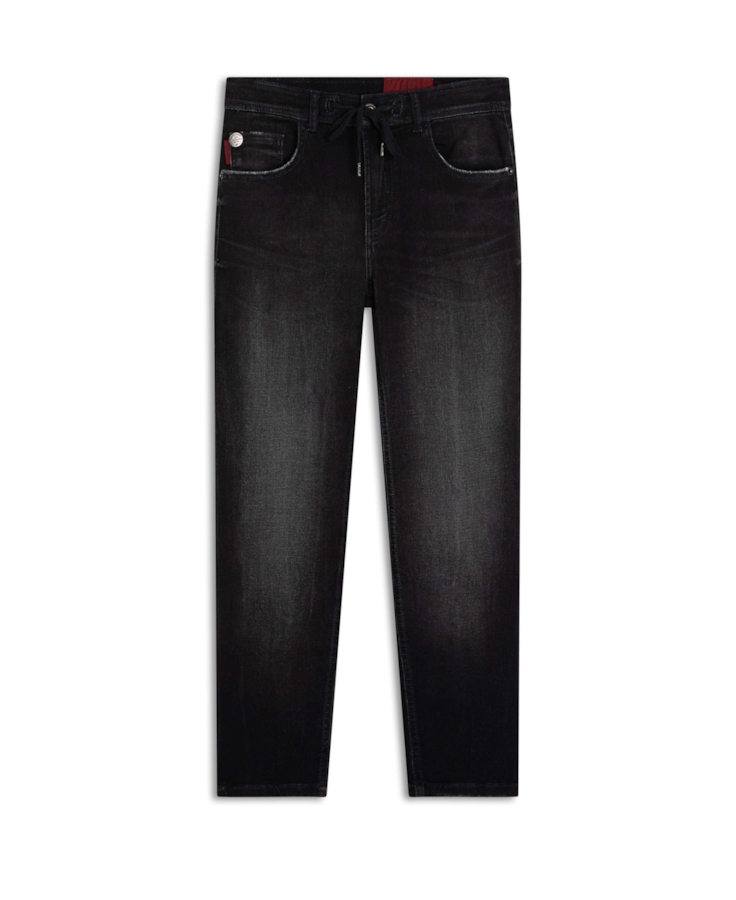 Calça Jogging Black Preppy 1996-Lav.Black C/ Tie Dye