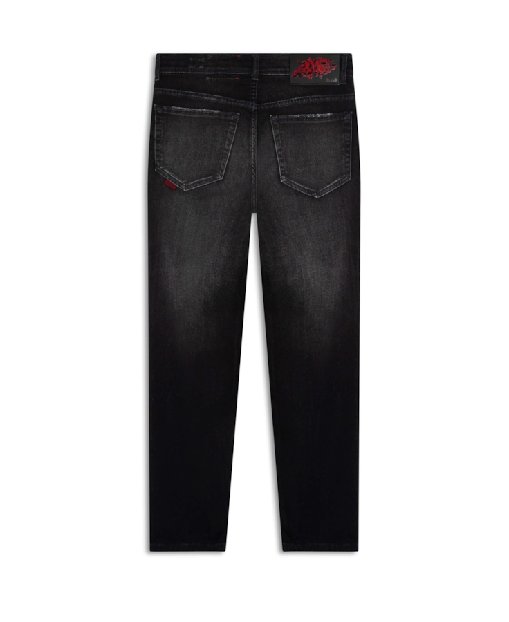Calça Jogging Black Preppy 1996-Lav.Black C/ Tie Dye