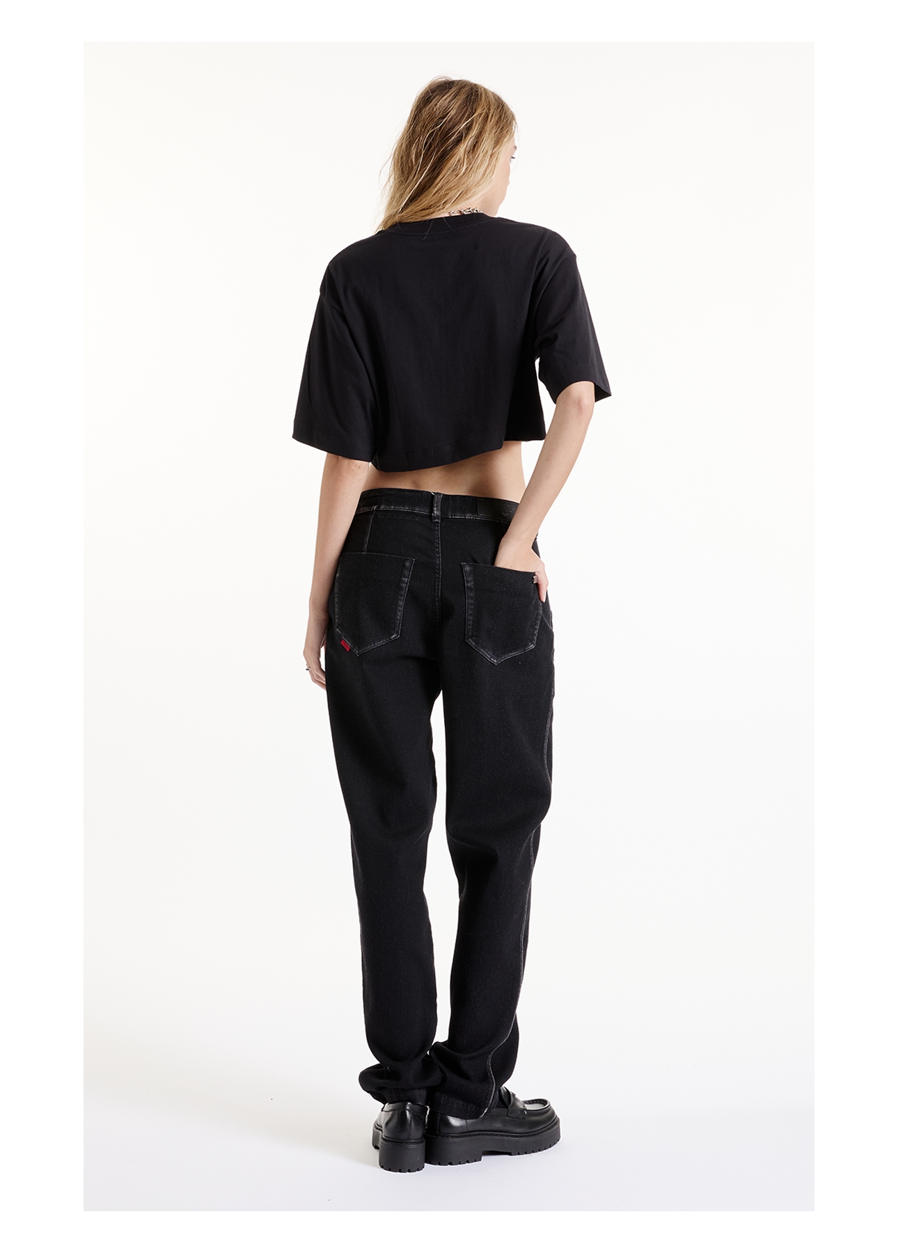 Calça Jogging Black Preppy Lav.Black