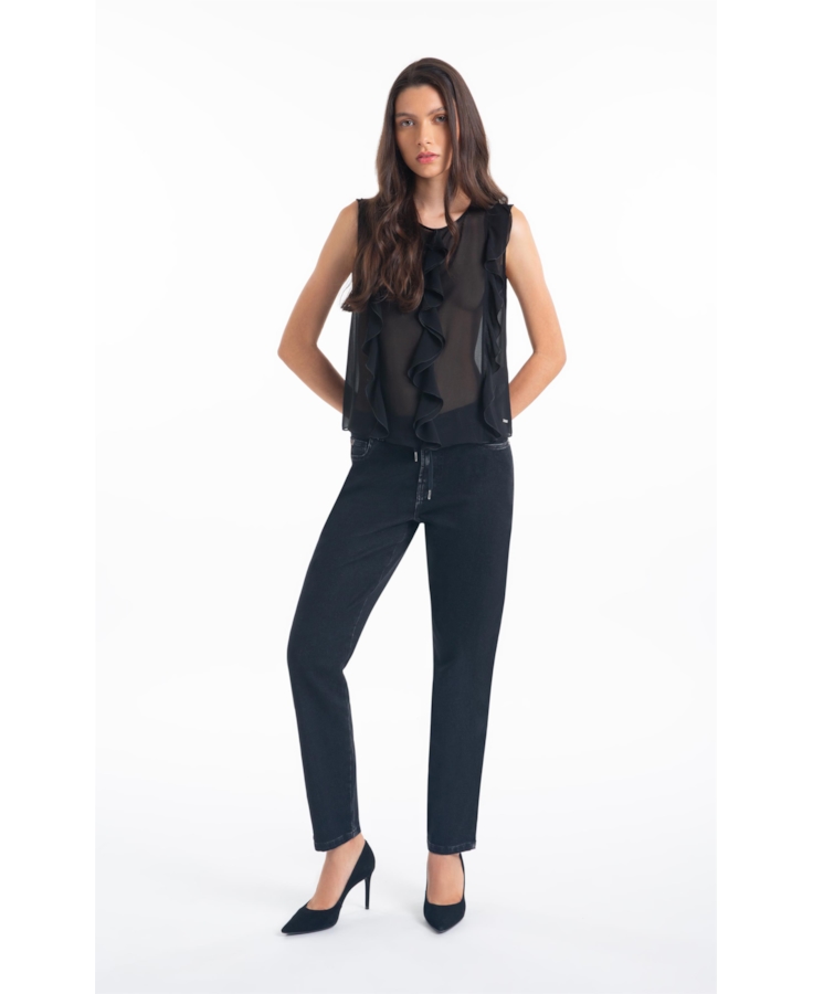 Calça Jogging Black Preppy Lav.Black